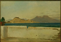 Vesuv / Gemälde von Ernst Meyer by klassik art