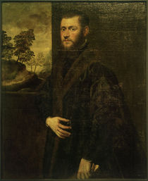 J.Tintoretto, Porträt eines jungen Edelmannes by klassik art