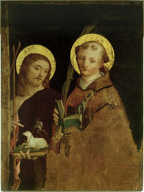 P.Grammorseo, Johannes der Täufer und der Hl. Stefan by klassik art