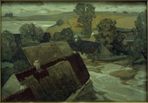 L.Dill, Überschwemmung by klassik art