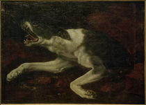 F.Snyders, Verletzter Hund by klassik art