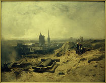 Ch.Hoguet, Landschaft mit Hüttenwerk (Motiv aus Frankreich) by klassik art