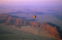 Hot air balloon over Namib Desert, Namibia by Danita Delimont