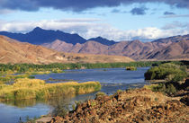 View of Orange River, Richtersveld Transfrontier Park, Namibia von Danita Delimont