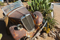 Abandoned car in Solitaire Village, Khomas Region, near the ... by Danita Delimont