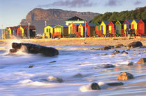 St. James with Victorian Beach Huts, South Africa by Danita Delimont