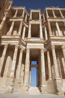 Façade of roman ampitheatre, Sabratha, Az Zawiyah District, Libya by Danita Delimont