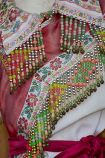 Details and Patterns of some of the Dresses on display at th... von Danita Delimont