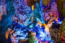 Reed Flute Cave Guilin, China. by Danita Delimont