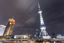 Oriental Pearl Tower, Shanghai, China by Danita Delimont