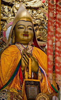 Zhong Ke Ba Details Yonghe Gong Buddhist Temple Beijing China von Danita Delimont