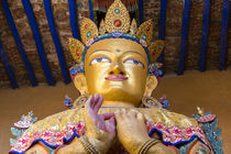 Buddha statue, Leh, Ladakh, India by Danita Delimont