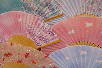 Hand fans, Japan by Danita Delimont