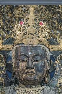 Japan, Kanagawa, Kamakura, Enkakuji Temple Buddha. by Danita Delimont