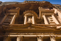 The Treasury, El-Khazneh, Petra, UNESCO Heritage Site, Jordan. von Danita Delimont