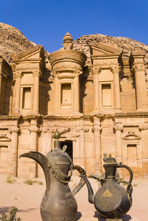The Monastery or El Deir, Petra, UNESCO Heritage Site, Jordan. by Danita Delimont