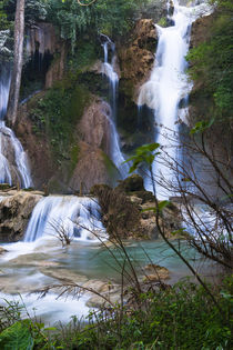 The Kuang Si waterfalls just outside of Luang Prabang, Laos by Danita Delimont