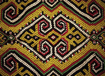 Motif from Antique Asian Textile von Danita Delimont