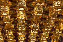 Singapore, Chinatown, Buddha Tooth Relic Temple, lanterns by Danita Delimont