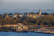 Topkapi Palace as seen from Galata Tower, Istanbul, Turkey by Danita Delimont