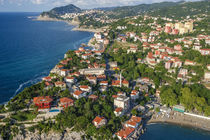 Zonguldak, aerial, Black Sea coast of Turkey von Danita Delimont