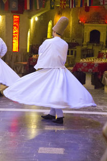 Whirling Dervish performance Cappadocia Central Turkey by Danita Delimont