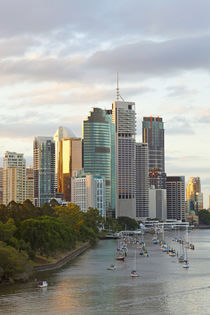 Brisbane skyline, Queensland, Australia by Danita Delimont