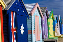 Australia, Victoria, Brighton Beach, Melbourne von Danita Delimont