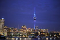 Looking across the Waitemata Harbor and the Sky Tower from t... von Danita Delimont