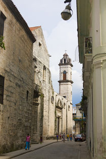Cathedral of Havana in the historic center, UNESCO World Her... von Danita Delimont