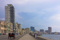 Malecon street along the waterfront, Havana, UNESCO World He... by Danita Delimont