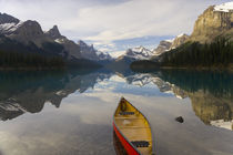 Lake Maligne, near Jasper, Jasper National Park, Alberta, Canada, by Danita Delimont