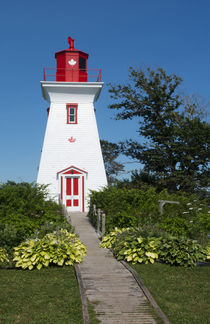 Canada, Prince Edward Island, Victoria, beautiful old Lighth... von Danita Delimont