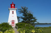 Canada, Prince Edward Island, Victoria, beautiful old Lighth... von Danita Delimont
