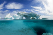 Underwater Iceberg in Repulse Bay, Nunavut, Canada by Danita Delimont