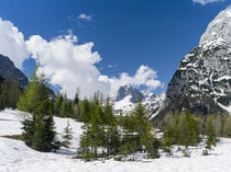 Karwendel mountain range nera Gramai,Tyrol,Austria by Danita Delimont
