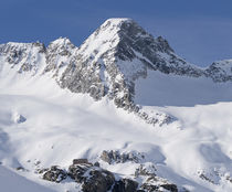Reichenspitz mountain range during winter, Austria von Danita Delimont