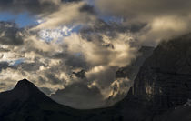 Karwendel Mountain Range between Johannestal and Lamsen Spit... by Danita Delimont