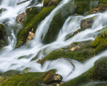 Waterfall in Karwendel valley, Austria by Danita Delimont