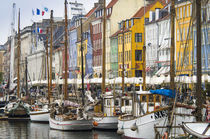Denmark, Zealand, Copenhagen, Nyhavn harbor von Danita Delimont