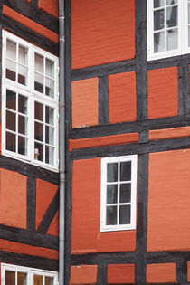 Denmark, Zealand, Copenhagen, half-timbered building detail von Danita Delimont