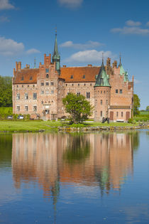 Denmark, Funen, Egeskov, Egeskov Castle, exterior by Danita Delimont