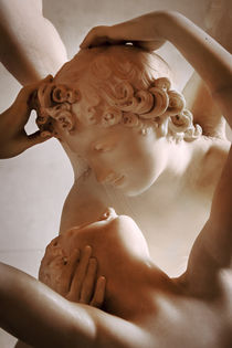 Antonia Canova's sculpture 'Psyche Revived by Cupid's Kiss' ... by Danita Delimont