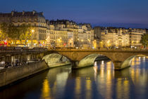 Pont Neuf and the buildings along River Seine, Paris France by Danita Delimont