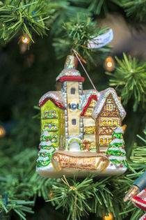 Christmas ornament for sale, Rothenburg, Germany von Danita Delimont