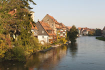 Little Venice and River Regnitz in Bamberg, Germany. by Danita Delimont