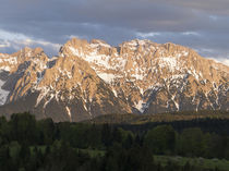 Karwendel mountain range near Mittenwald, Germany by Danita Delimont