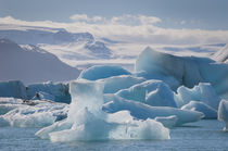 East Region. Jokulsarlon. Glacial lake. Icebergs in the lake. von Danita Delimont