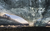Ice cave in the Vatnajoekull NP, Iceland by Danita Delimont