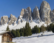Geisler mountain range, South Tyrol,Italy by Danita Delimont
